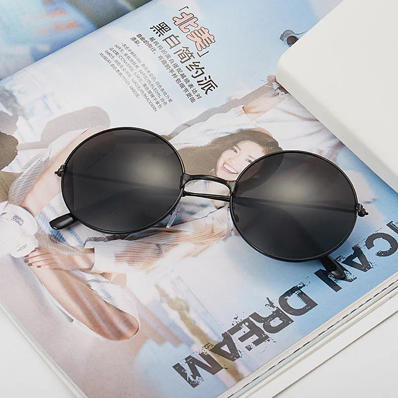 Lunettes de soleil polarisées vintage rondes rétro pour hommes et femmes