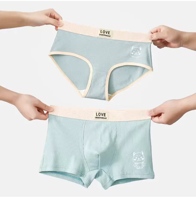 Boxer Duo Couple Assorti – Confort, Douceur & Complicité au Quotidien - La paire