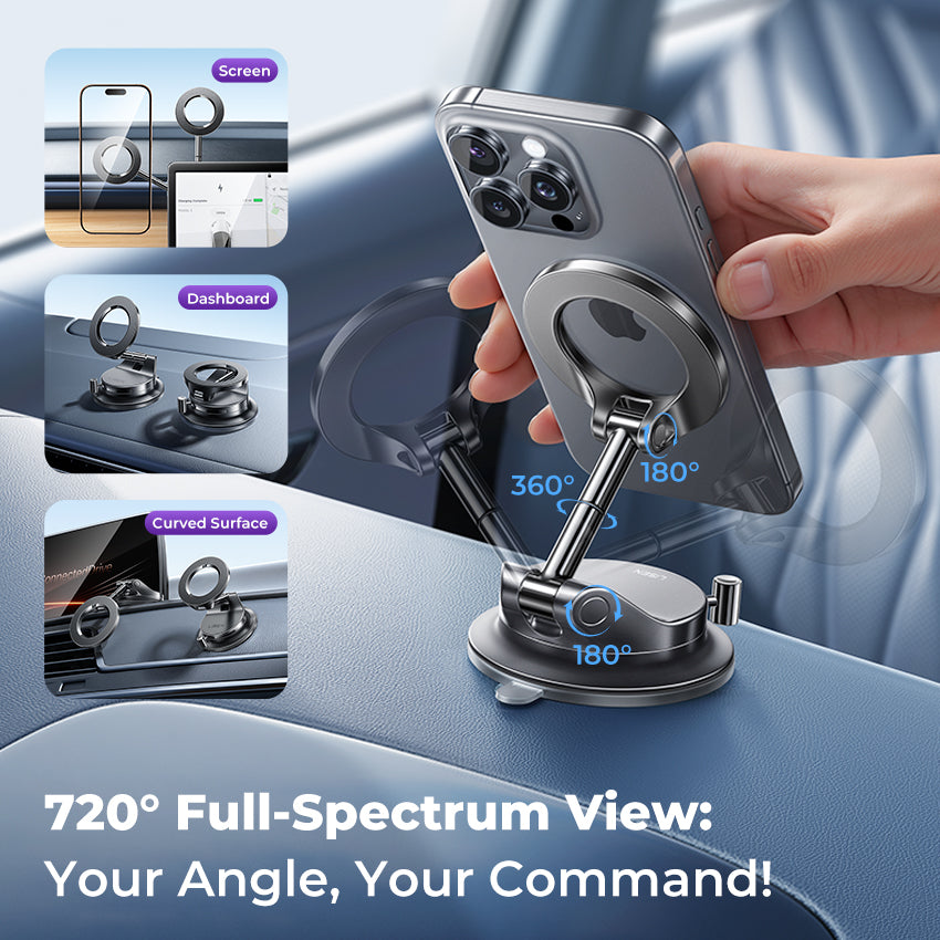 Support Téléphone Magnétique 360° – Tous Usages