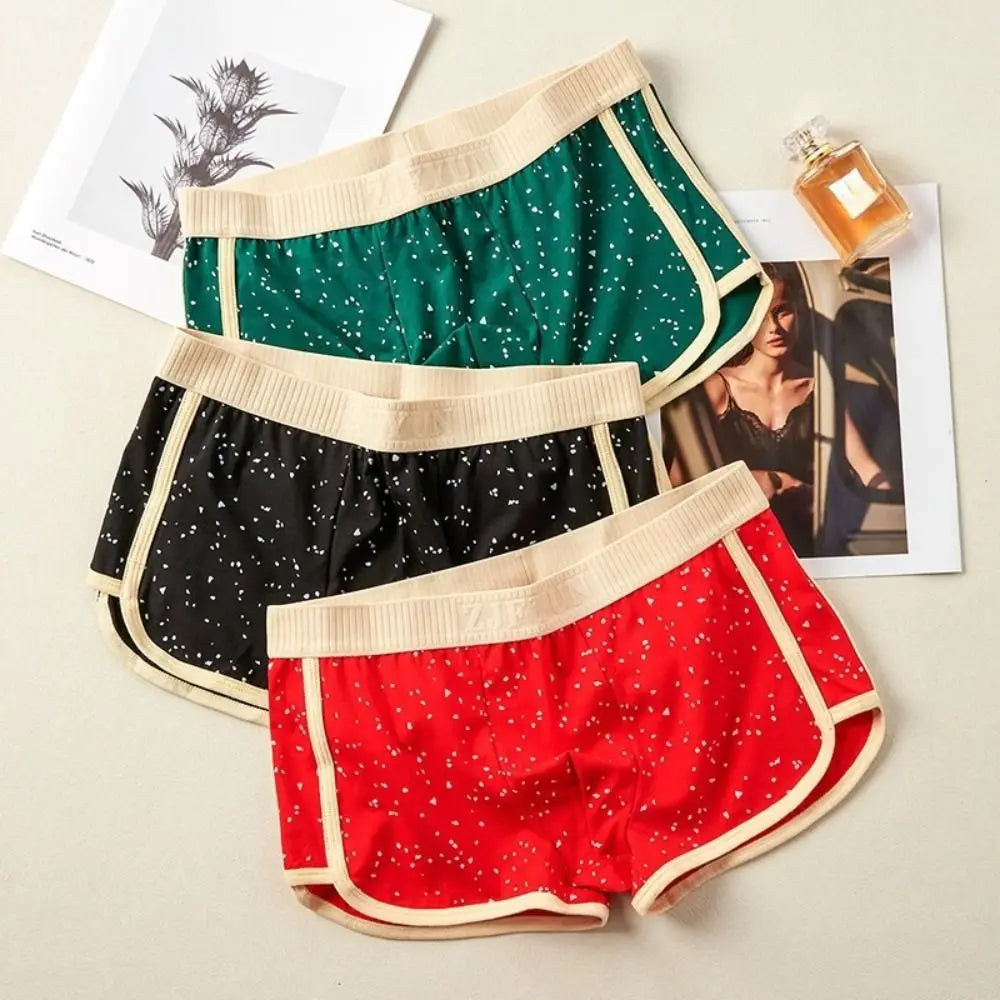 Boxers Tendance à Pois pour Hommes : 3Pcs