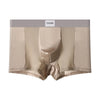 Boxers Hommes en Soie Glacée Satinée(3PCS)