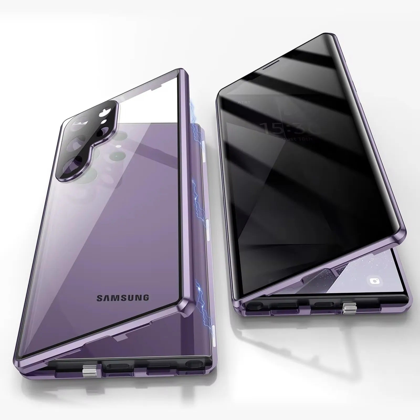 PrivaGlass 360 | Le bouclier ultime pour votre précieux Samsung & Iphone